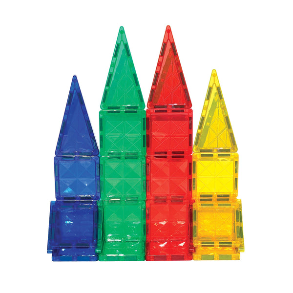 Crayola Pip Tiles Mini Magnetic Building Tiles 24-Piece Set Bold Colors