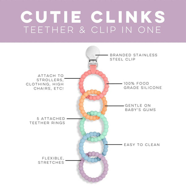 Cutie Clinks (Teething Accessory)