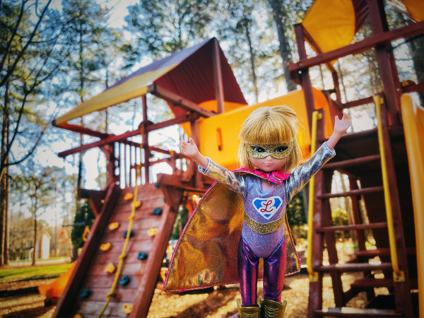 Superhero - Fashion Doll Outfit Set