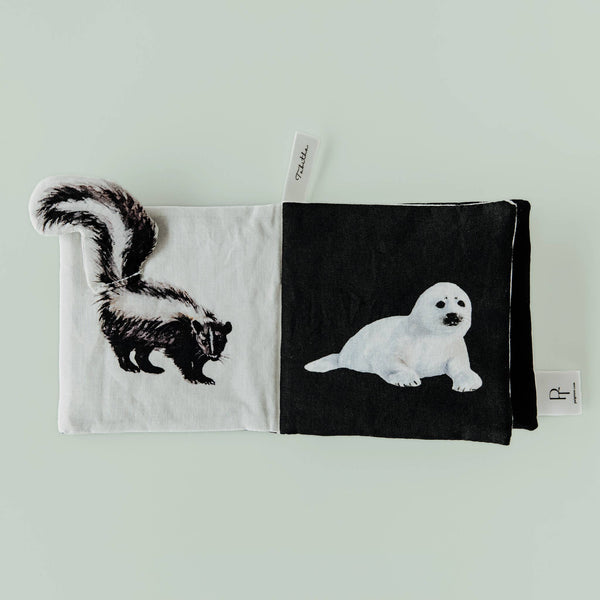 Paige and Tate Crinkle Book Made with ORGANIC Cotton