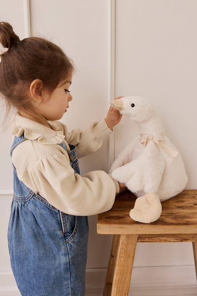 Large Plush Mommy Duck Stuffed Animal - Rose (18")