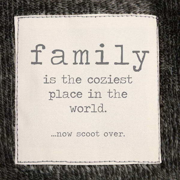 Together Time Family Mega Blanket - Black