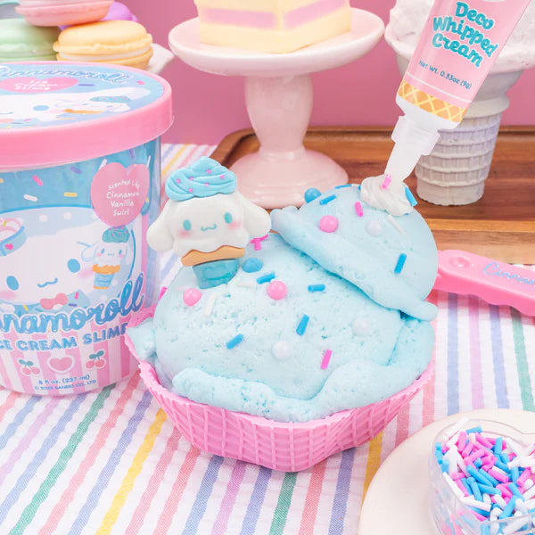 Kawaii Cinnamoroll Ice Cream Slime Parlor