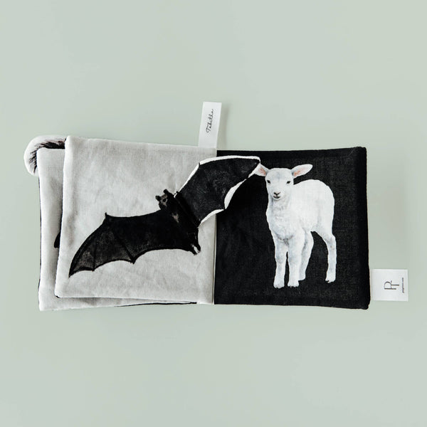 Paige and Tate Crinkle Book Made with ORGANIC Cotton