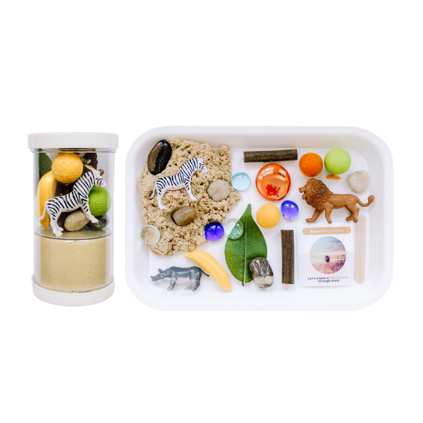 Children's Safari Sensory Play Dough Kit