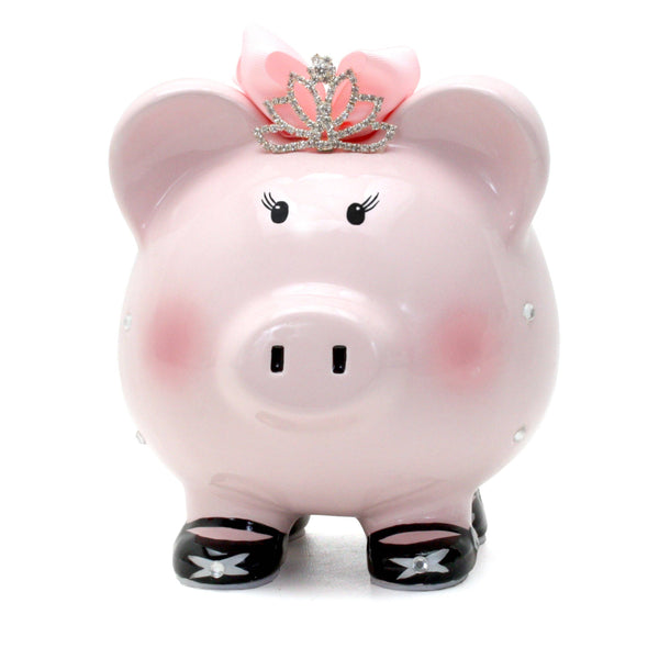 Princess Pink Large Piggy Bank