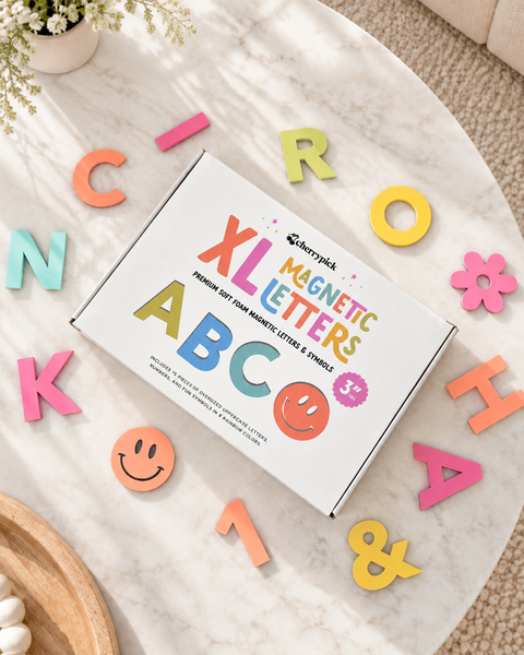 Cherrypick XL Oversized Soft Foam Magnetic Letters & Symbols 75pc Set