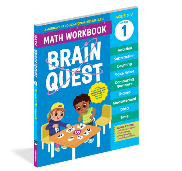 Brain Quest Math Workbook: 1st Grade