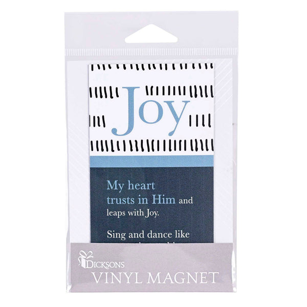 Magnet Joy Psalm 28:7 2.75x5