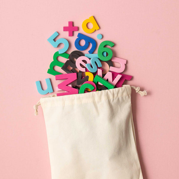 2" 130pc Rainbow Adventure Magnetic Letters