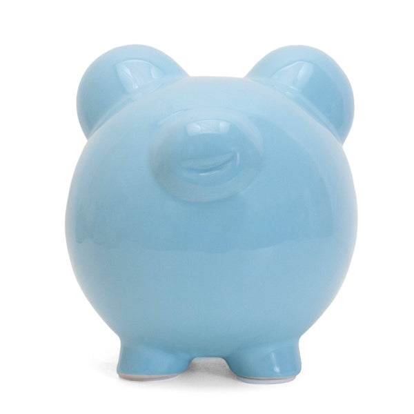 Child to Cherish Blue Piggy Bank