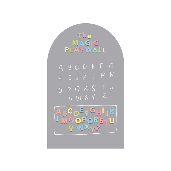 Magic Playwall - ORIGINAL Arch Magnetic Wall Decal for Kids