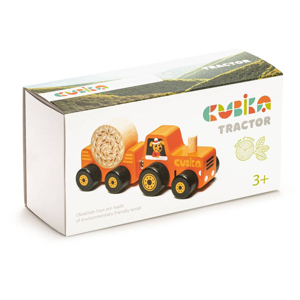 Wooden toy "Tractor"