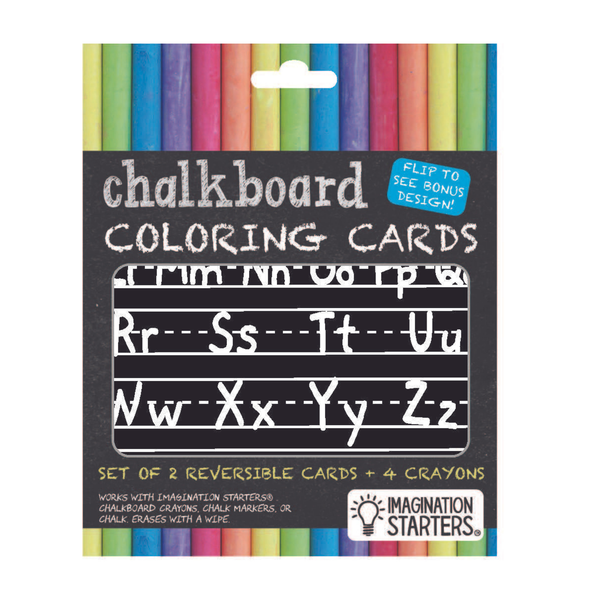 Chalkboard Minimats Valentine Coloring Kit