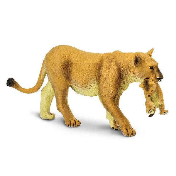 Lioness with Cub Figurine Toy