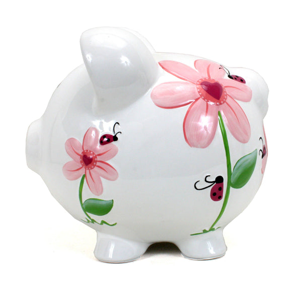 Ladybug Large Piggy Bank