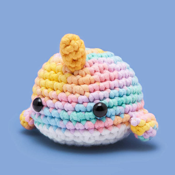 Pastel Narwhal Crochet Kit