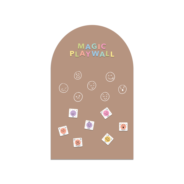 Magic Playwall - ORIGINAL Arch Magnetic Wall Decal for Kids