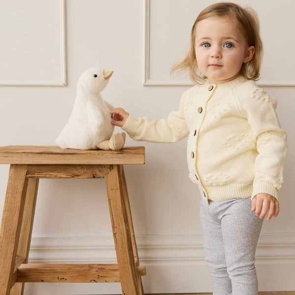 Plush Duck Stuffed Animal - Rose the Duck (9")