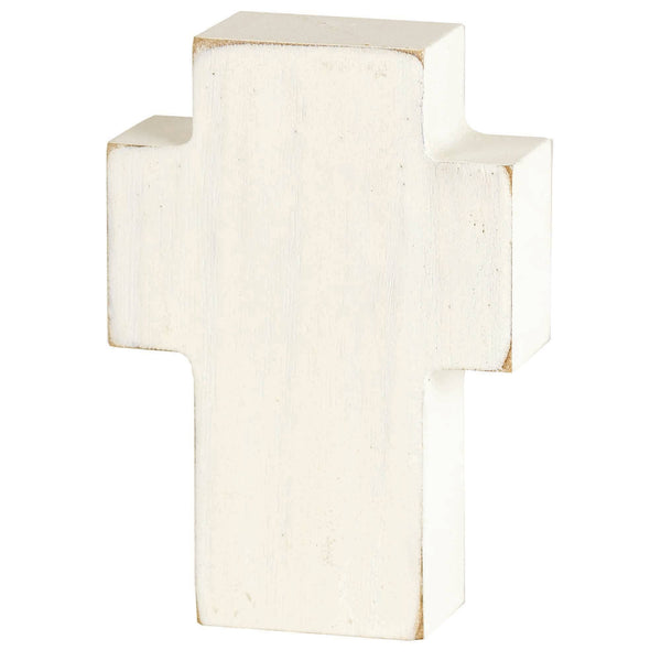 Tabletop Plaque Cross I Can Do MDF 3x4