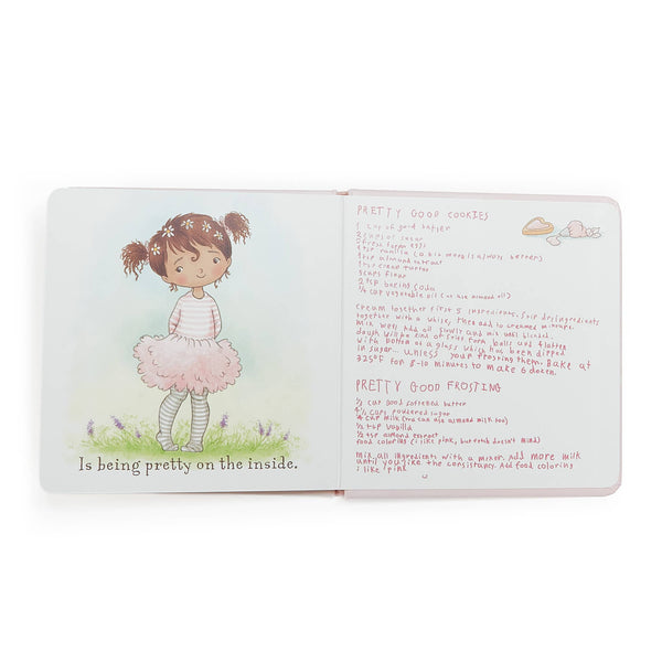 A Pretty Girl Board Book - (Brown Hair)