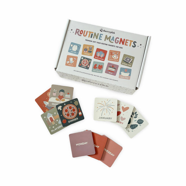 Routine Magnets - Soft Foam Magnetic Set (60 pc set)