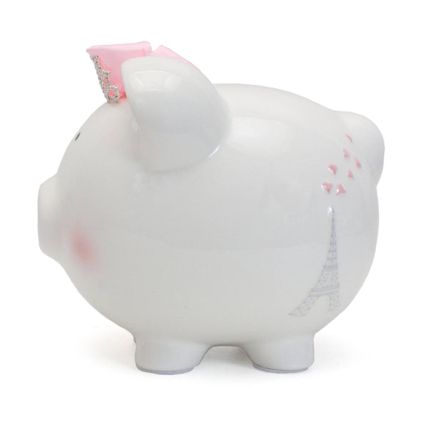 Love Paris Large Piggy Bank