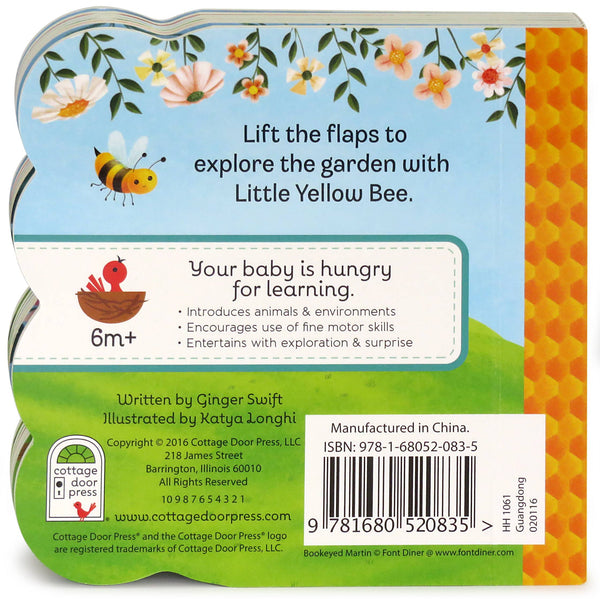 Little Yellow Bee Lift-a-Flap Board Book