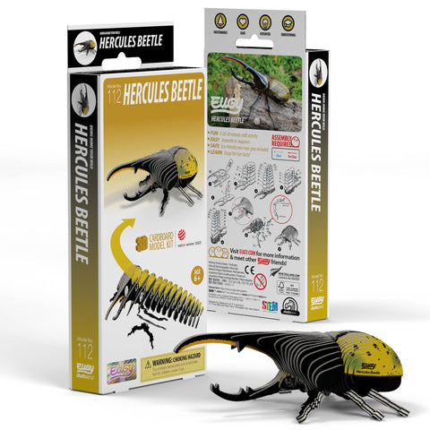 EUGY Hercules Beetle 3D Puzzle