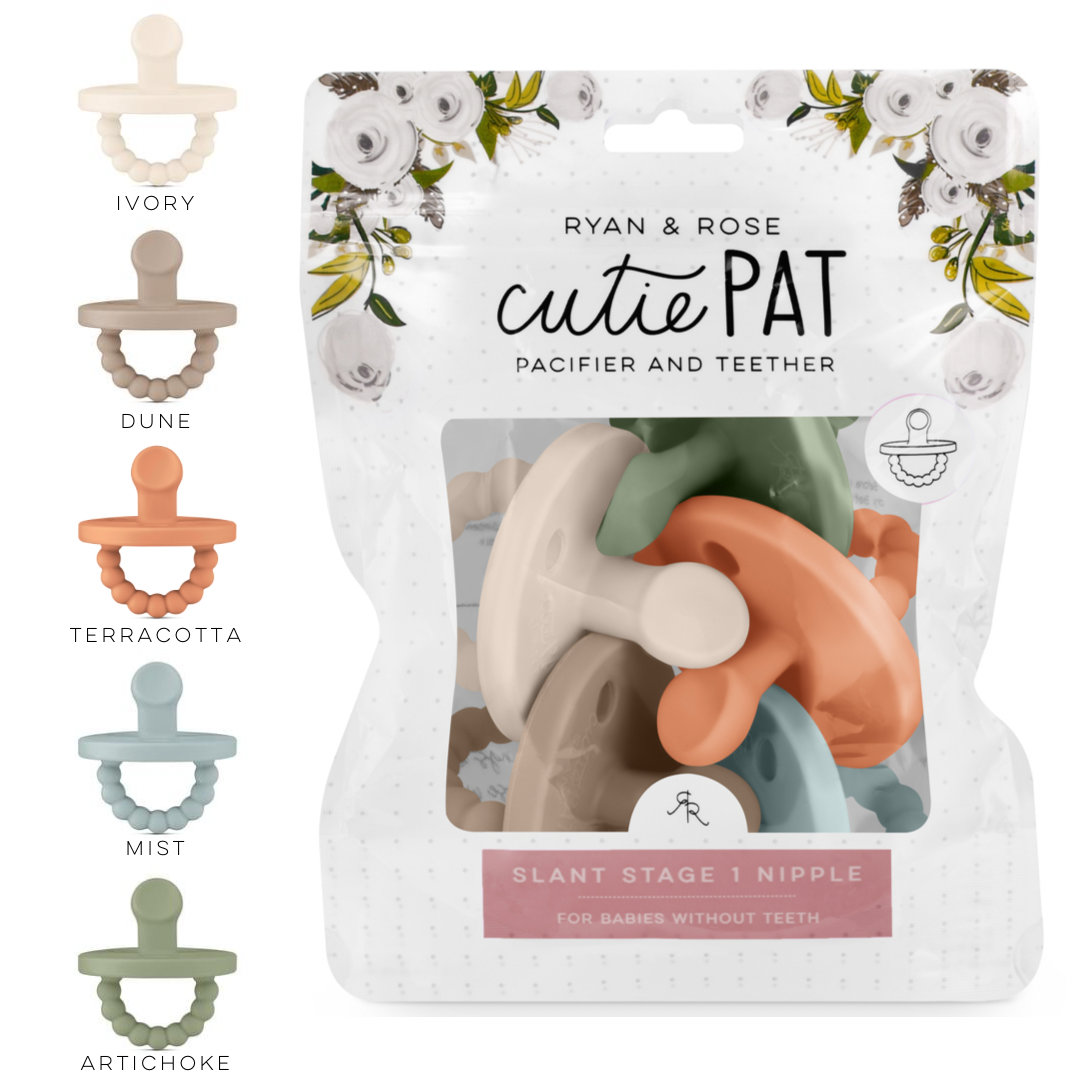 Cutie PAT Slant (Pacifier + Teether) Collection Sets