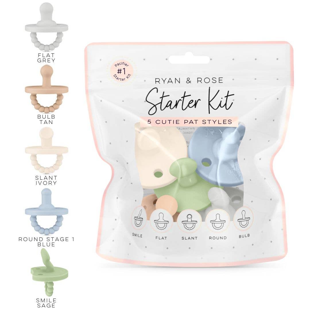 Cutie PAT (Pacifier + Teether) Starter Kit