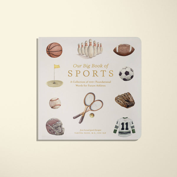 Paige and Tate Our Big Book of Sports (Board Book)