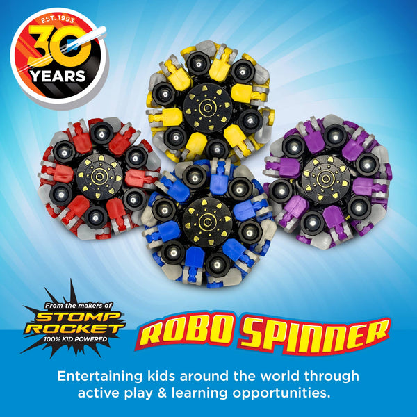 4 Pack Robo Fidget Spinner - Perfect Easter Basket Filler