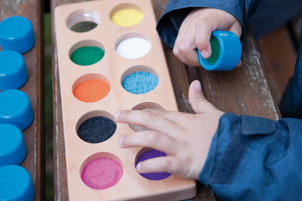 Montessori Tactile Cubes/Montessori Tactile Cubes