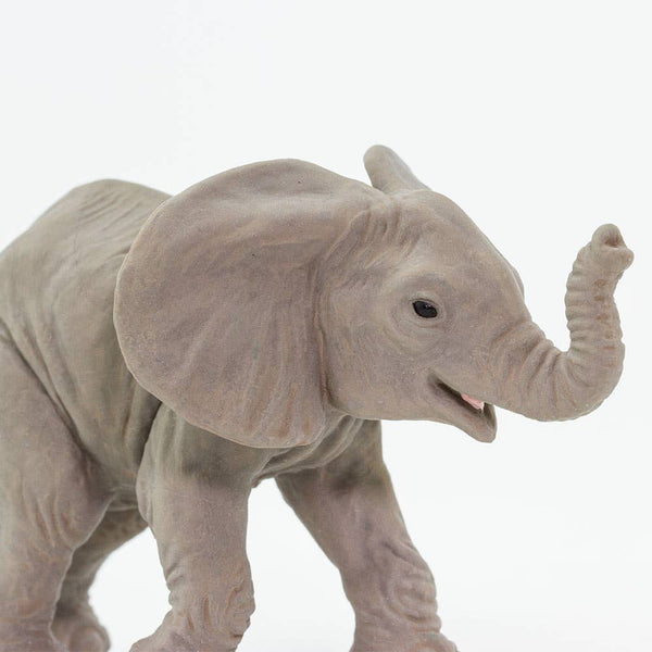 African Elephant Baby Figurine Toy