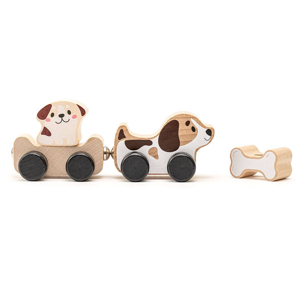 Wooden toy "Clever Puppies"