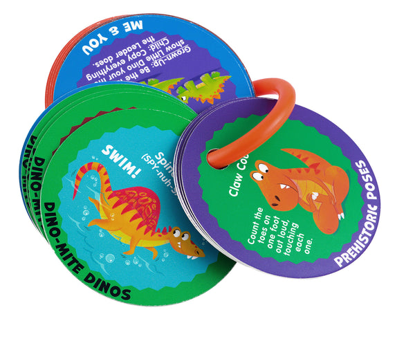 Preschool Action Cards Dino Stomp and Roar!