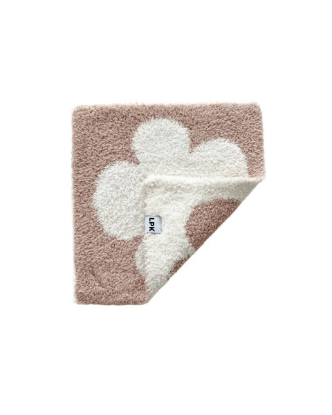 Lucky Panda Kids Daisy Plush Lovey | Latte