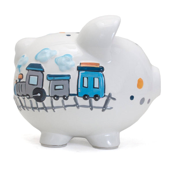 Child to Cherish Choo Choo Train Large Piggy Bank