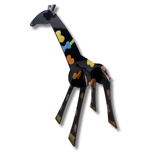 Giraffe 3D puzzle + markers