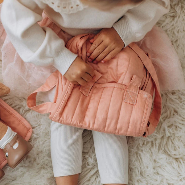 Olli Ella Carry Convertible Changing Set Pink
