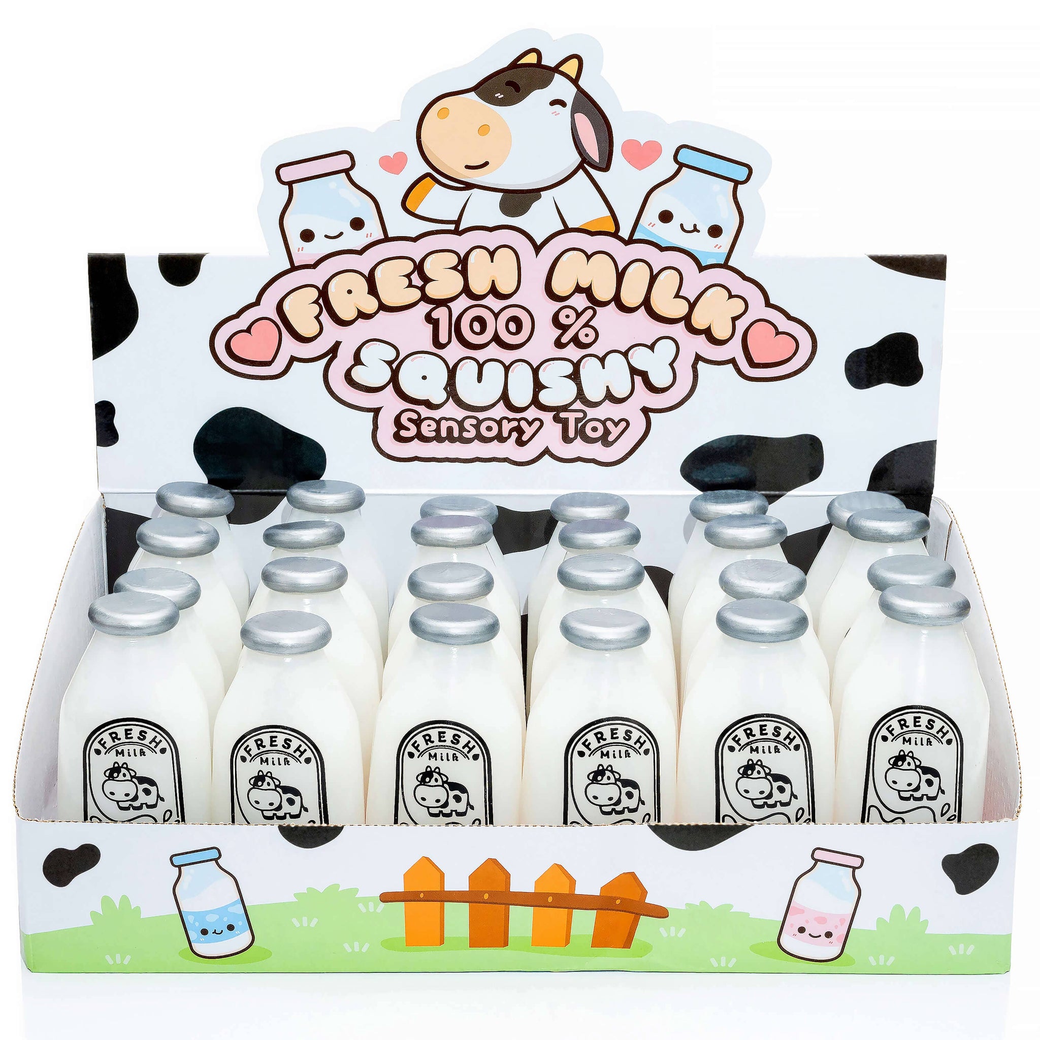 Fresh Milk Squishy Sensory Toy