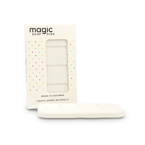 Magic Soap Dish™ in Pearl