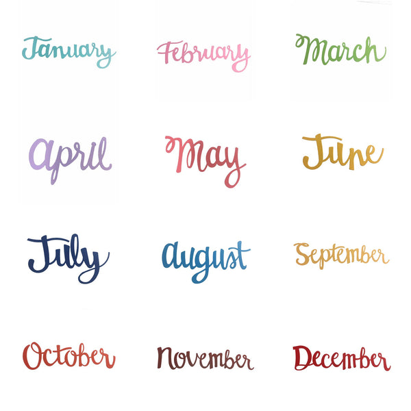 Month Magnet (choose your month!), Calendar Organizatio