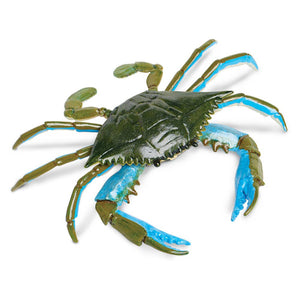 Blue Crab Figurine Toy for Kids