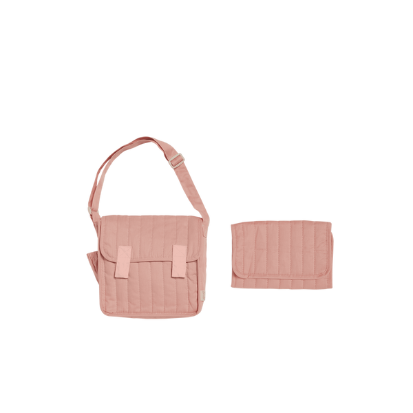 Olli Ella Carry Convertible Changing Set Pink