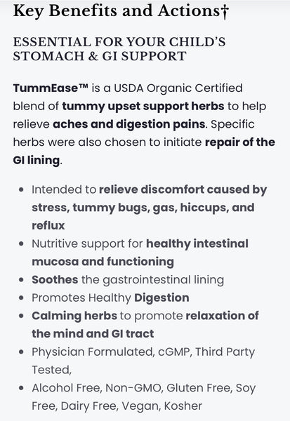 Dr. Green Mom Tumm Ease Kids
