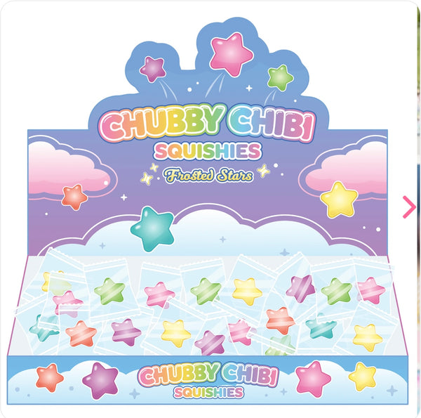 Kawaii Slime Chubby Chibi Frosted Stars Squishy’s