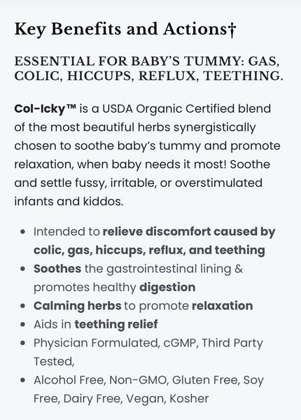 Dr. Green Mom Col-Icky Infant