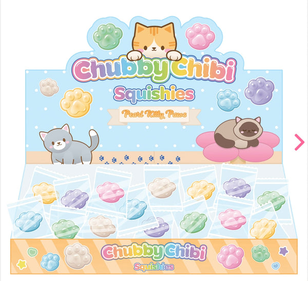 Kawaii Slime Chubby Chibi Pearl Kitty Paws Squishy’s
